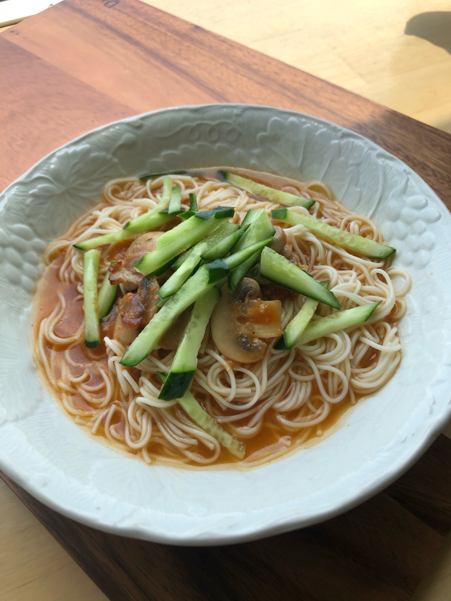 トマトそうめん