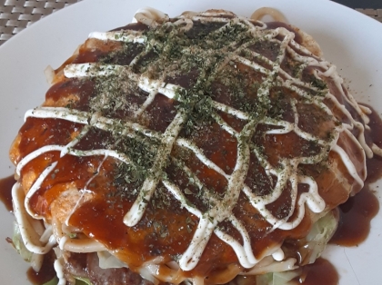 フライパン2個で簡単に作れました。
焼きそばが無かったので焼うどんにしても美味しかったです。