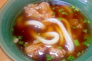 あったかつけ麺！　　「スジｺﾝ入りつけ麺」　　♪♪