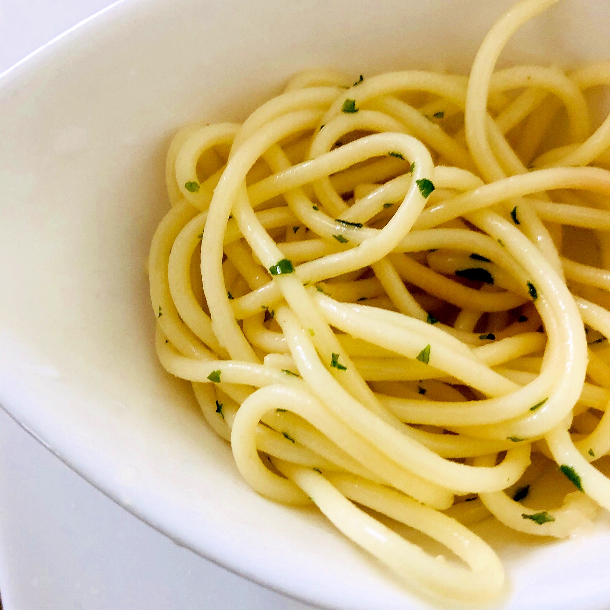 シンプル!塩コショウのパスタ