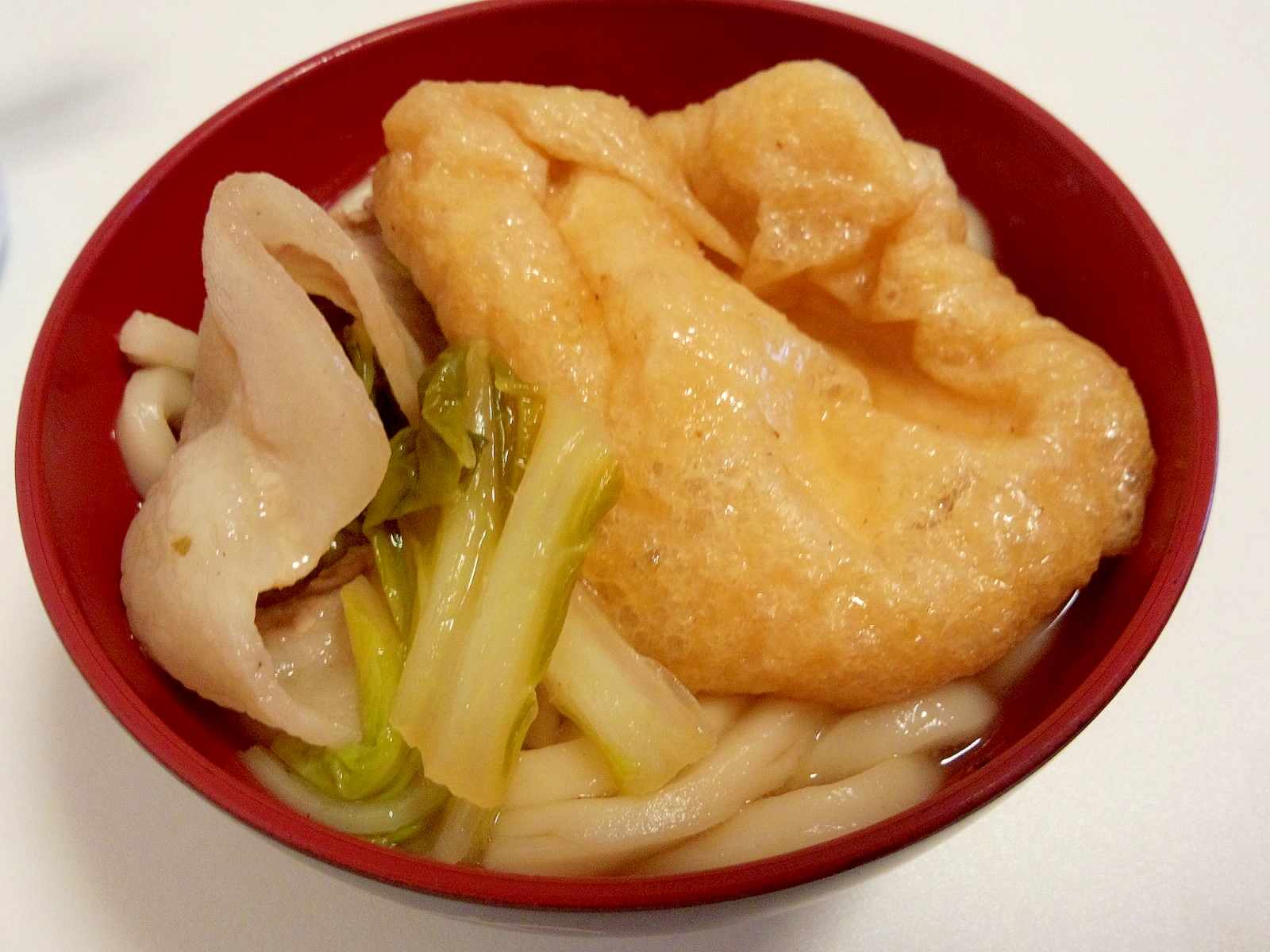 おいし～♪白菜と豚肉のおうどん☆