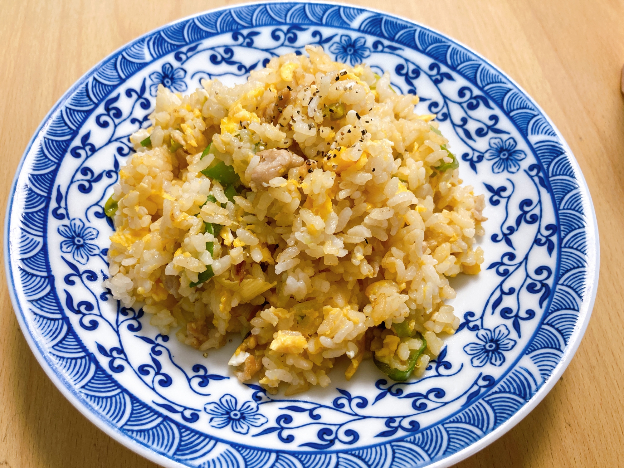 豚こま切れ肉で作る焼飯