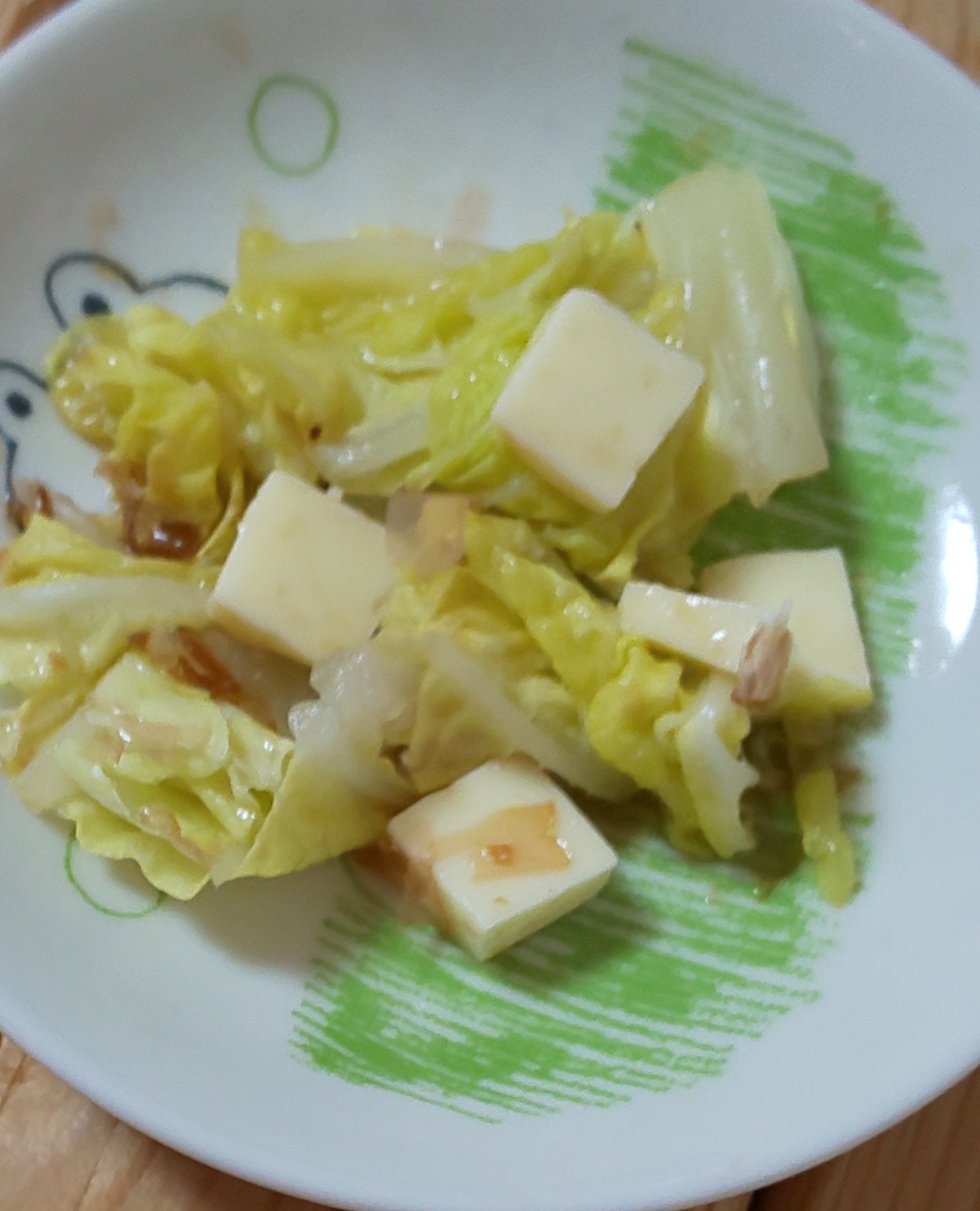 白菜のおかかチーズ和え(*^-^*)