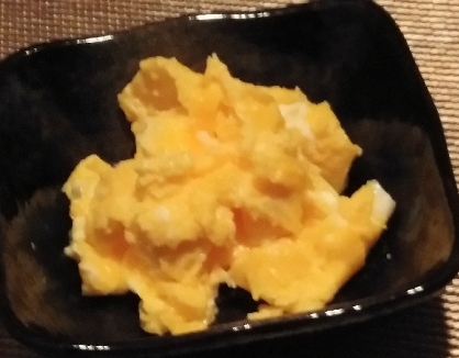 レンジで♪卵1個分のふわふわの炒り卵