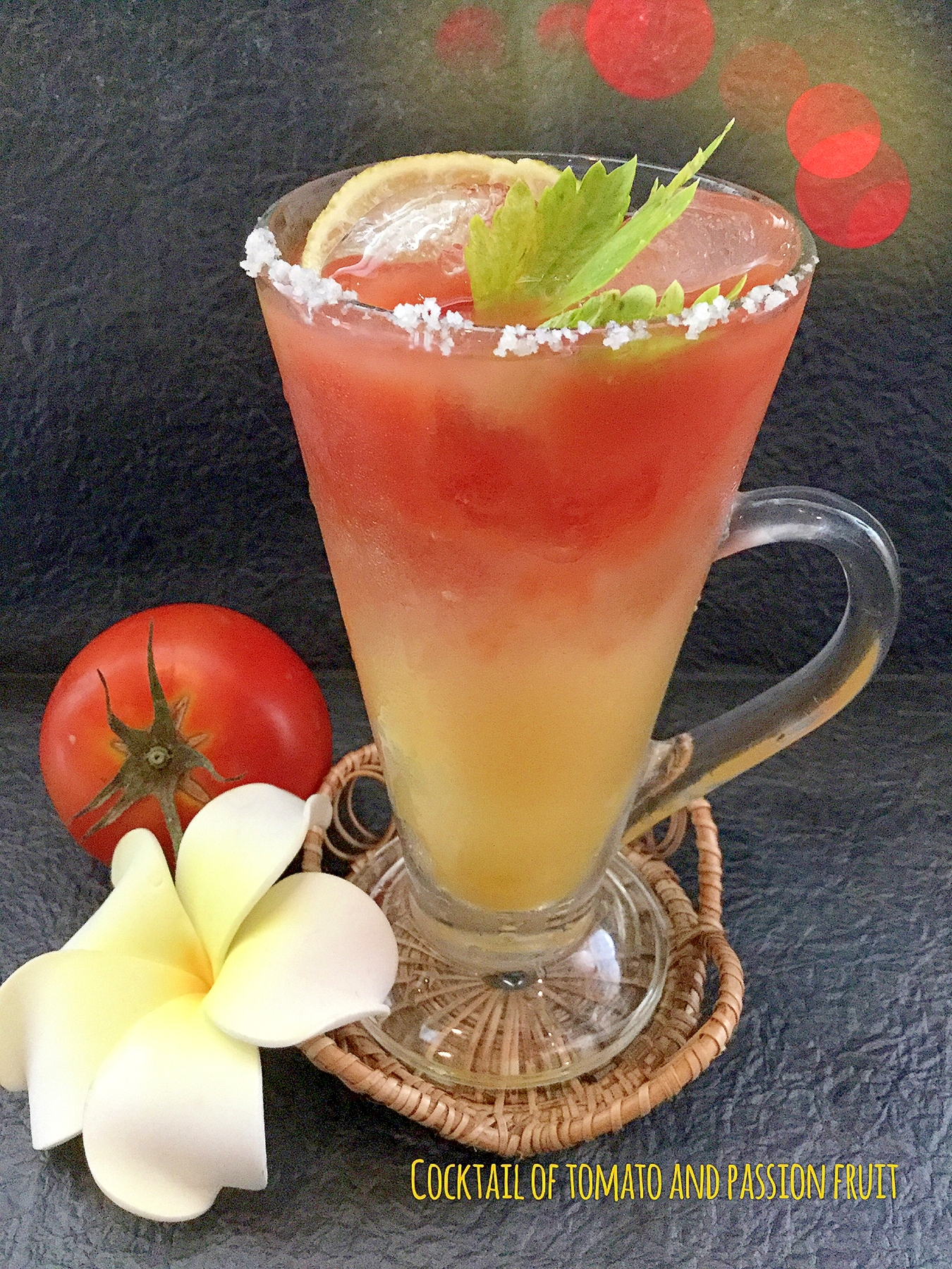 トマトとパッションフルーツのカクテル レシピ 作り方 By めーぷんぷい 楽天レシピ