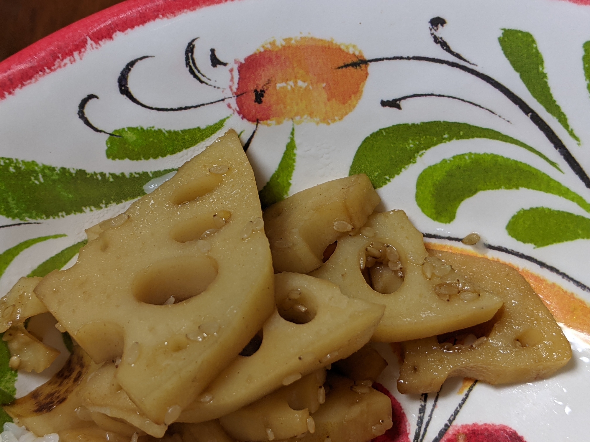 カレーれんこん