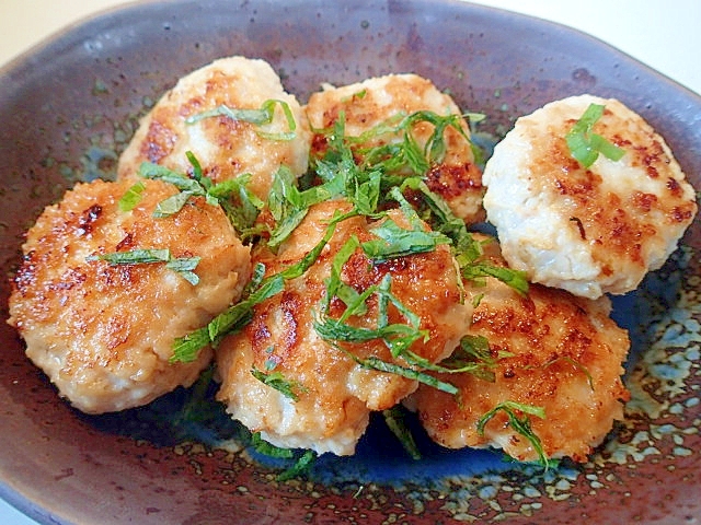 ❤鶏ミンチで和風バーグ❤
