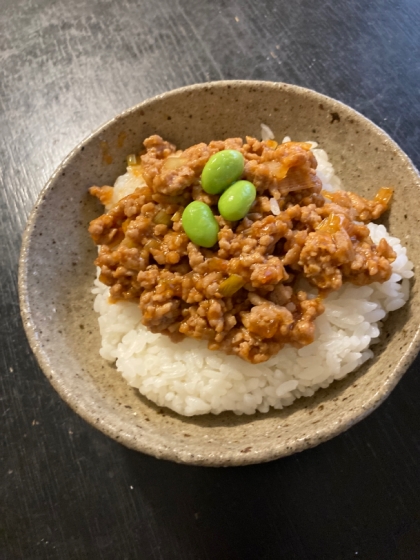 ネギとひき肉のそぼろ