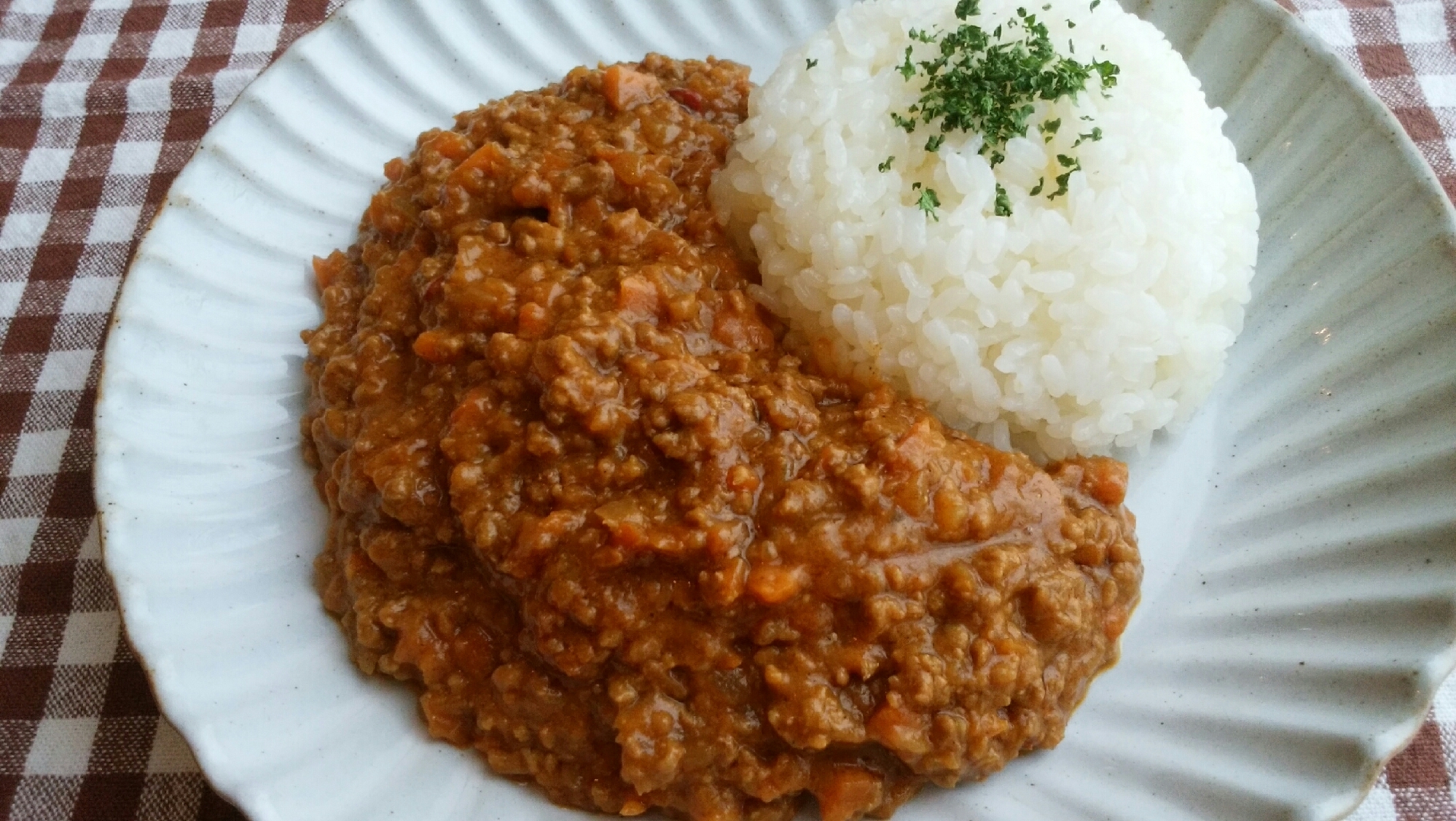 うちカフェレシピ♡簡単ドライカレー