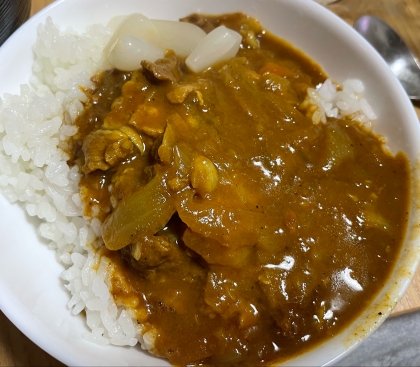 牛乳入りでまろやか☆チキンカレー