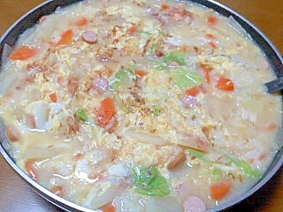 冷凍ごはんとウィンナーと残り野菜で味噌雑炊 レシピ 作り方 By イ シュリー 楽天レシピ 冷凍ごはんとウィンナーと残り野菜で味噌雑炊 レシピ 作り方 By イ シュリー 楽天レシピ