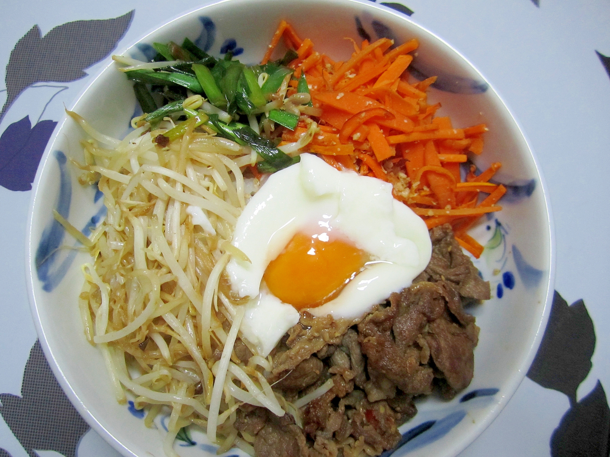 ビビンバ風丼