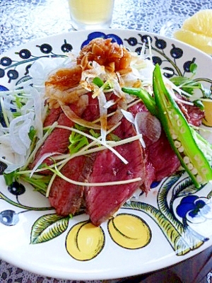 ル･クルーゼでステーキ丼♪