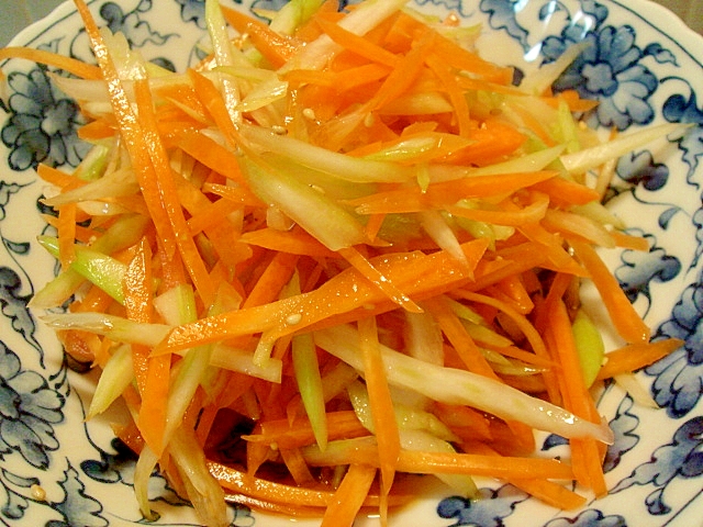 人参とセロリの簡単中華風サラダ レシピ 作り方 By ねあっっ 楽天レシピ
