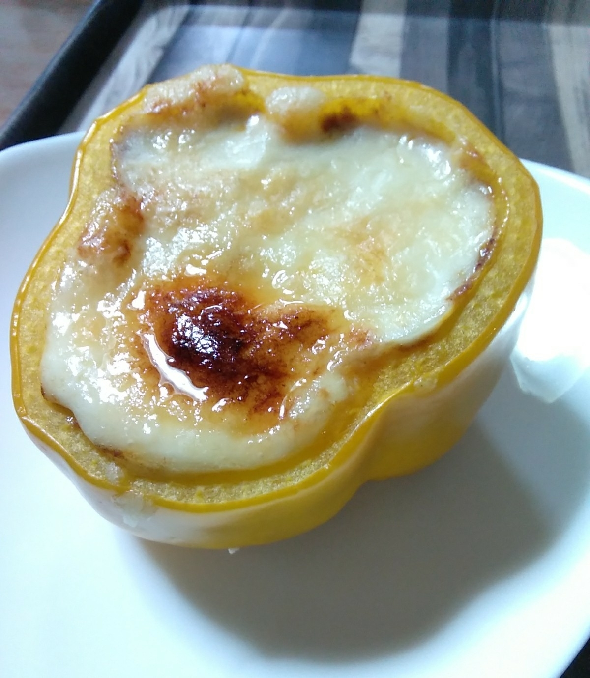 パプリカカップde焼きカレー