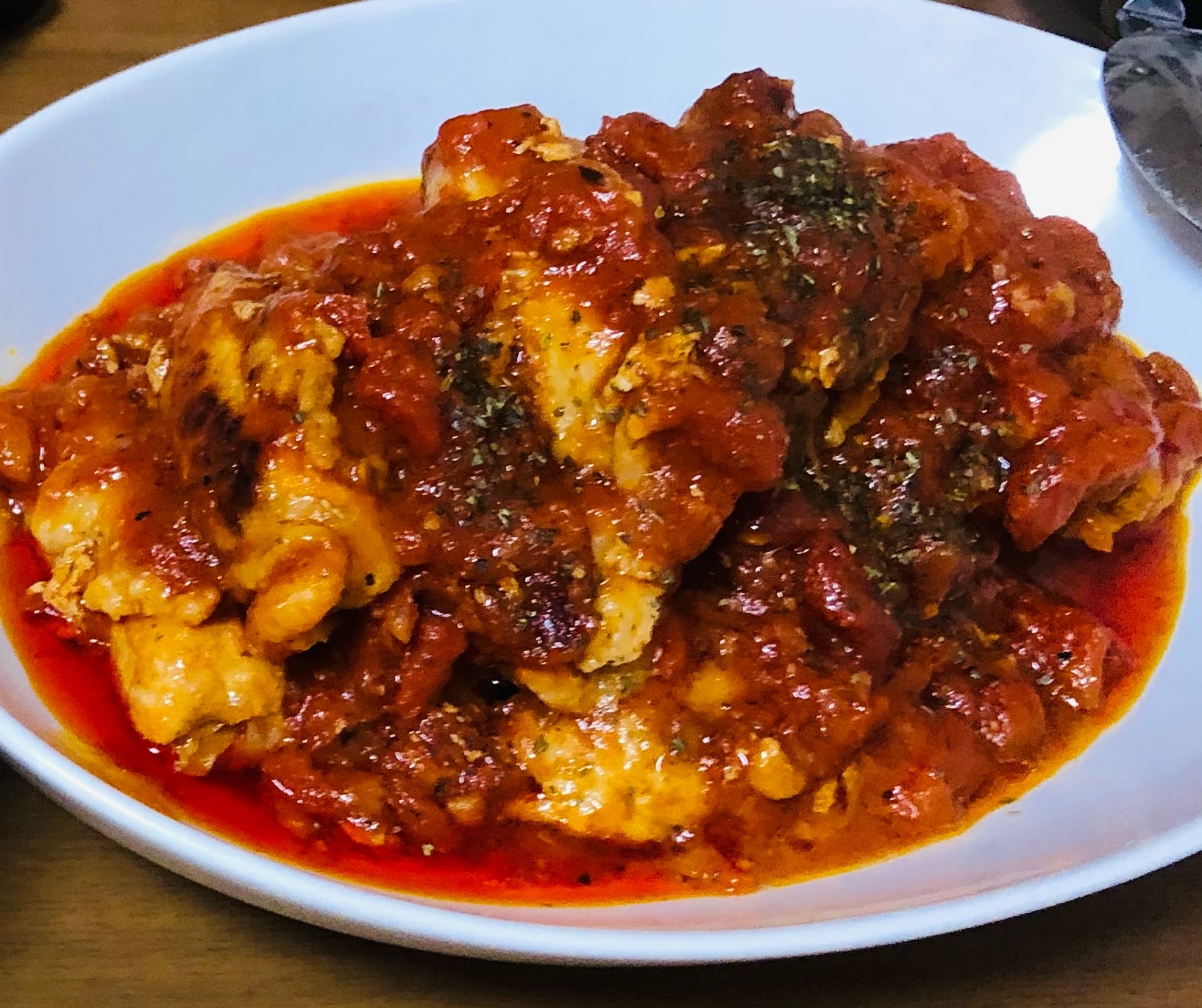 チキントマト煮込み