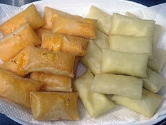 簡単 ミニチーズ春巻き モッツァレラ チェダー レシピ 作り方 By 黒ニャンコ 先生 楽天レシピ