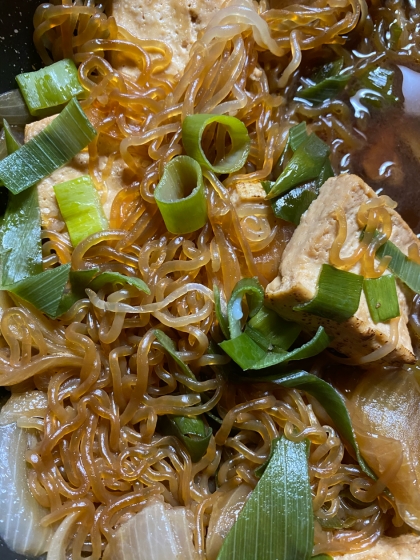 すき焼きのたれで作る肉豆腐♪♪