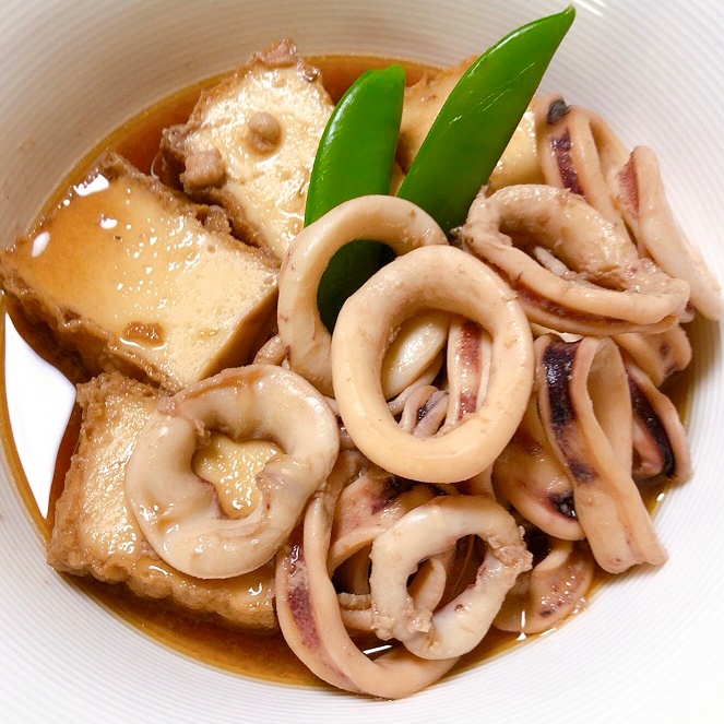すぐできる イカと厚揚げ豆腐の煮物 レシピ 作り方 By M H 楽天レシピ すぐできる イカと厚揚げ豆腐の煮物 レシピ 作り方 By M H 楽天レシピ