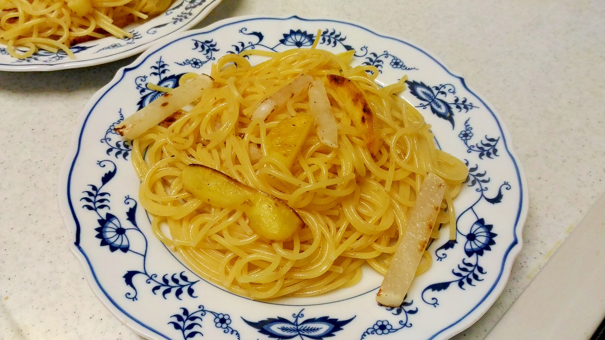 【うま塩】大根とじゃがいものうま塩パスタ