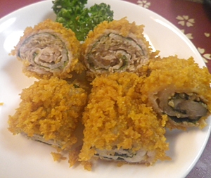 シソ風味＆ゴマ風味トンカツ