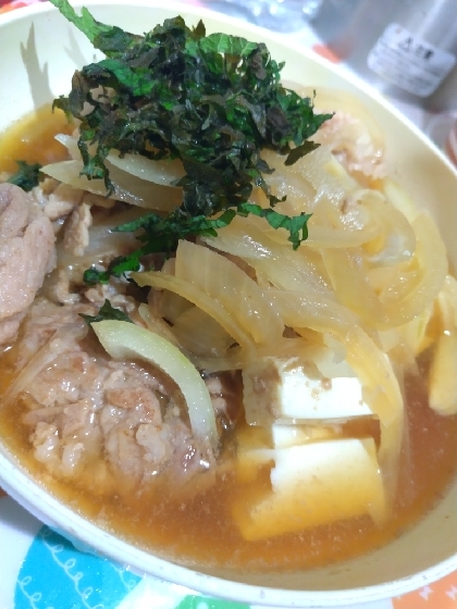 * 煮込み肉豆腐 *