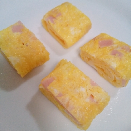 ハムチーズ卵焼き