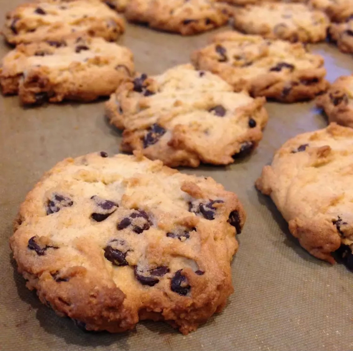サクサク!やみつき全粒粉チョコチップクッキー♪