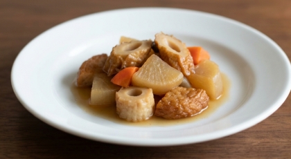 麹生活しましょᕷ*さつま揚げと大根の煮物ꕤ୭*