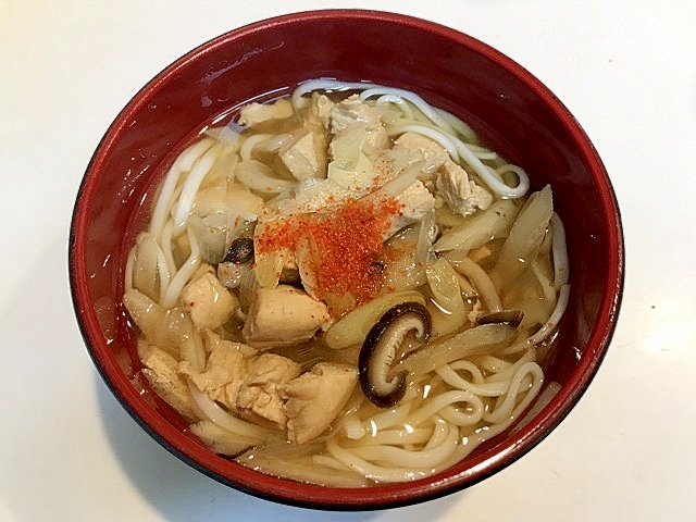 ダイエット中でもOK☆鶏ササミうどん