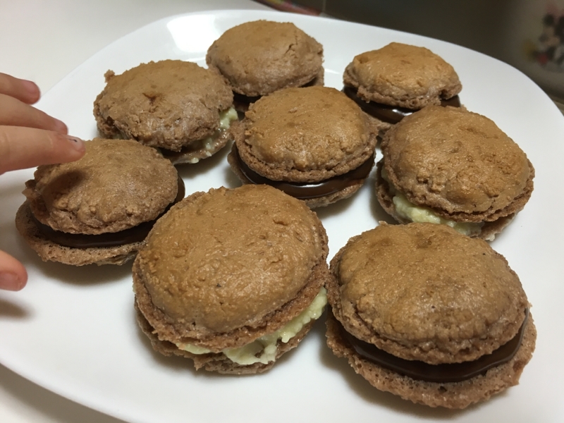 チョコマカロン レシピ 作り方 By ゆんmama69 楽天レシピ チョコマカロン レシピ 作り方 By ゆんmama69 楽天レシピ