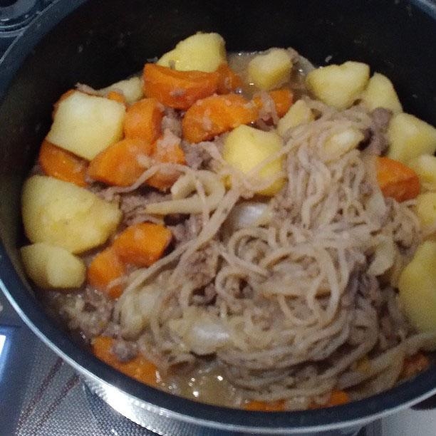 暑い夏に☆レンジで下準備して作る肉じゃが