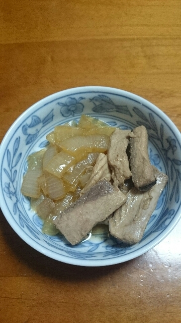 まぐろ剥き身の甘辛煮☆