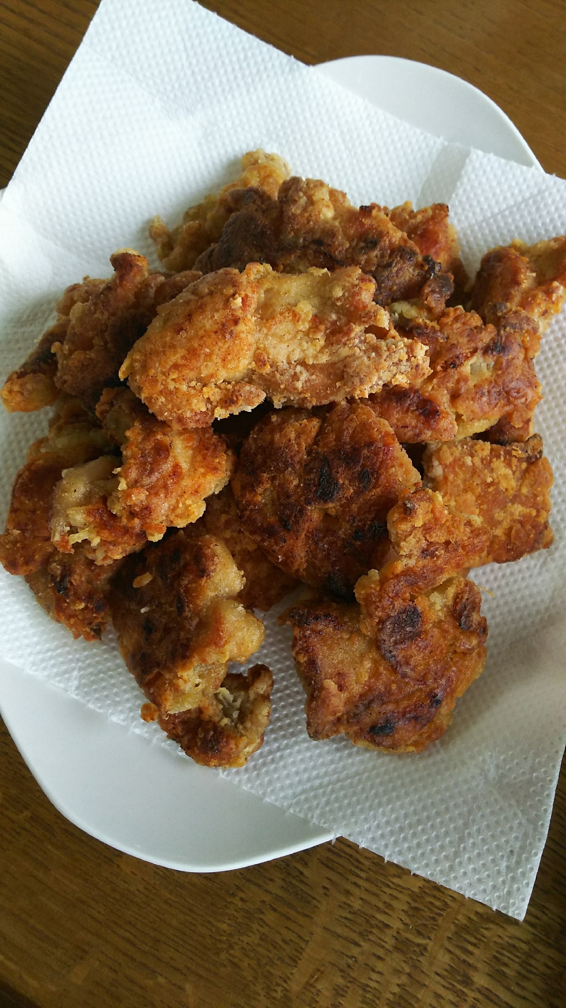 鶏の唐揚げ(カレー焼肉のたれ)