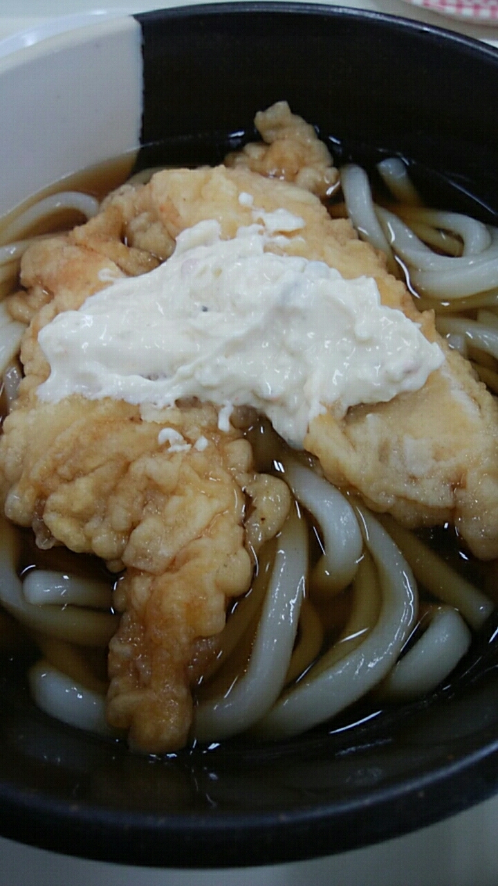 とり天うどん