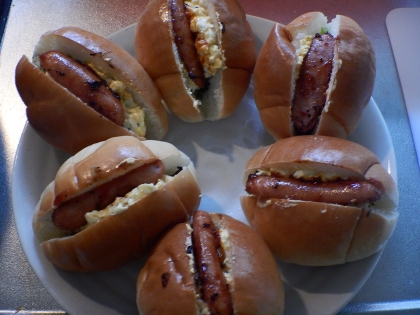 ウインナーとたまごのロールパンサンド レシピ 作り方 By メリッコ 楽天レシピ