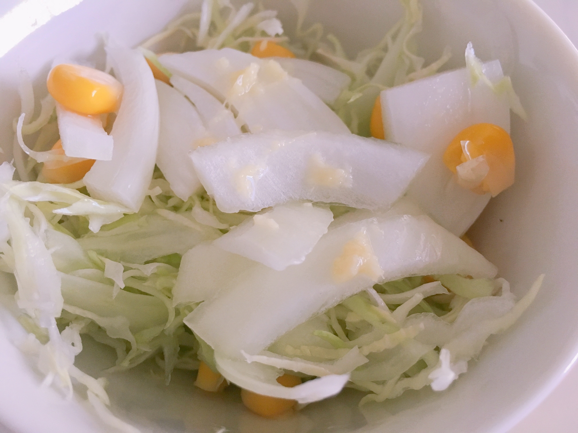 生姜とお酢のサッパリ玉ねぎサラダ