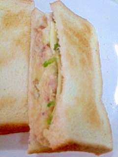 ツナと白菜のサンドイッチ