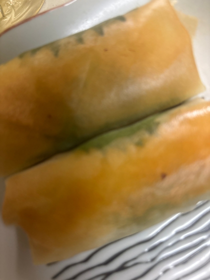 間違いない♡ササミ大葉梅チーズ春巻き