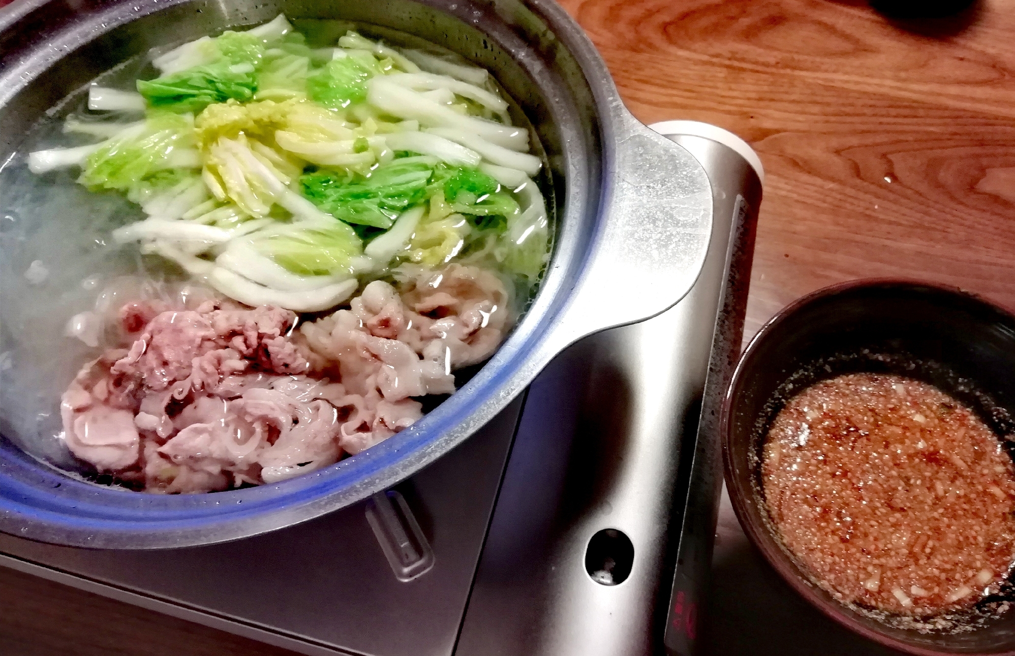 塩漬け白菜鍋