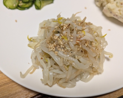 レンジ♡レモンでさっぱり♡豆もやしのレモンナムル
