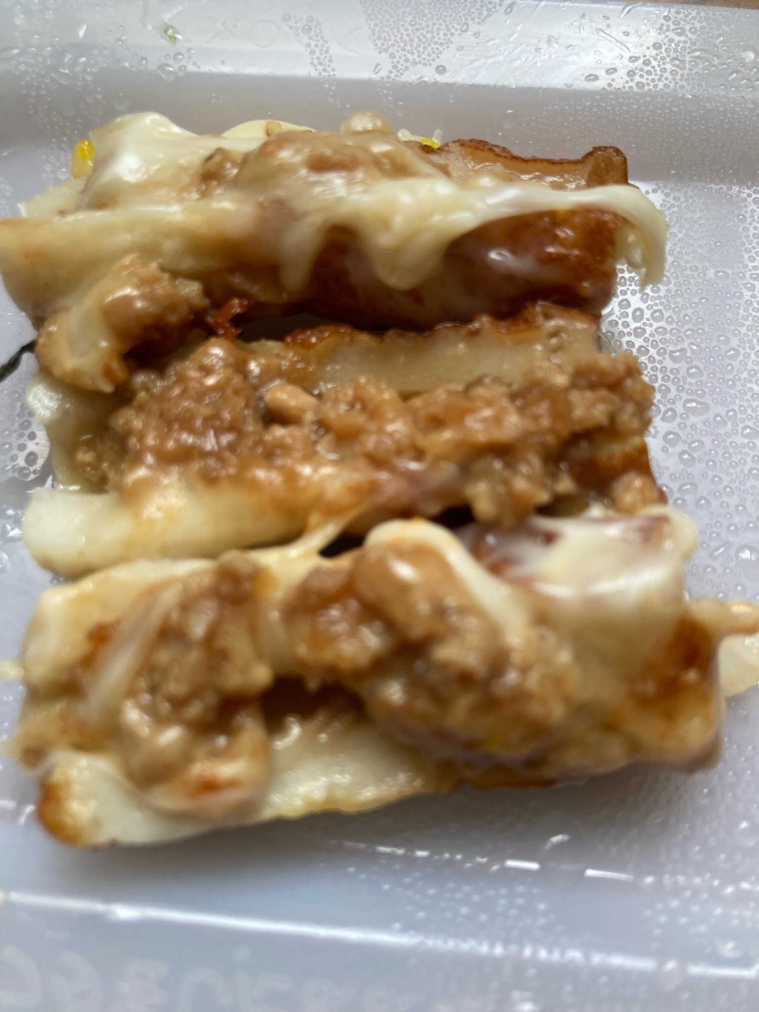 超お手軽！お弁当で！ちくわのチーズミート