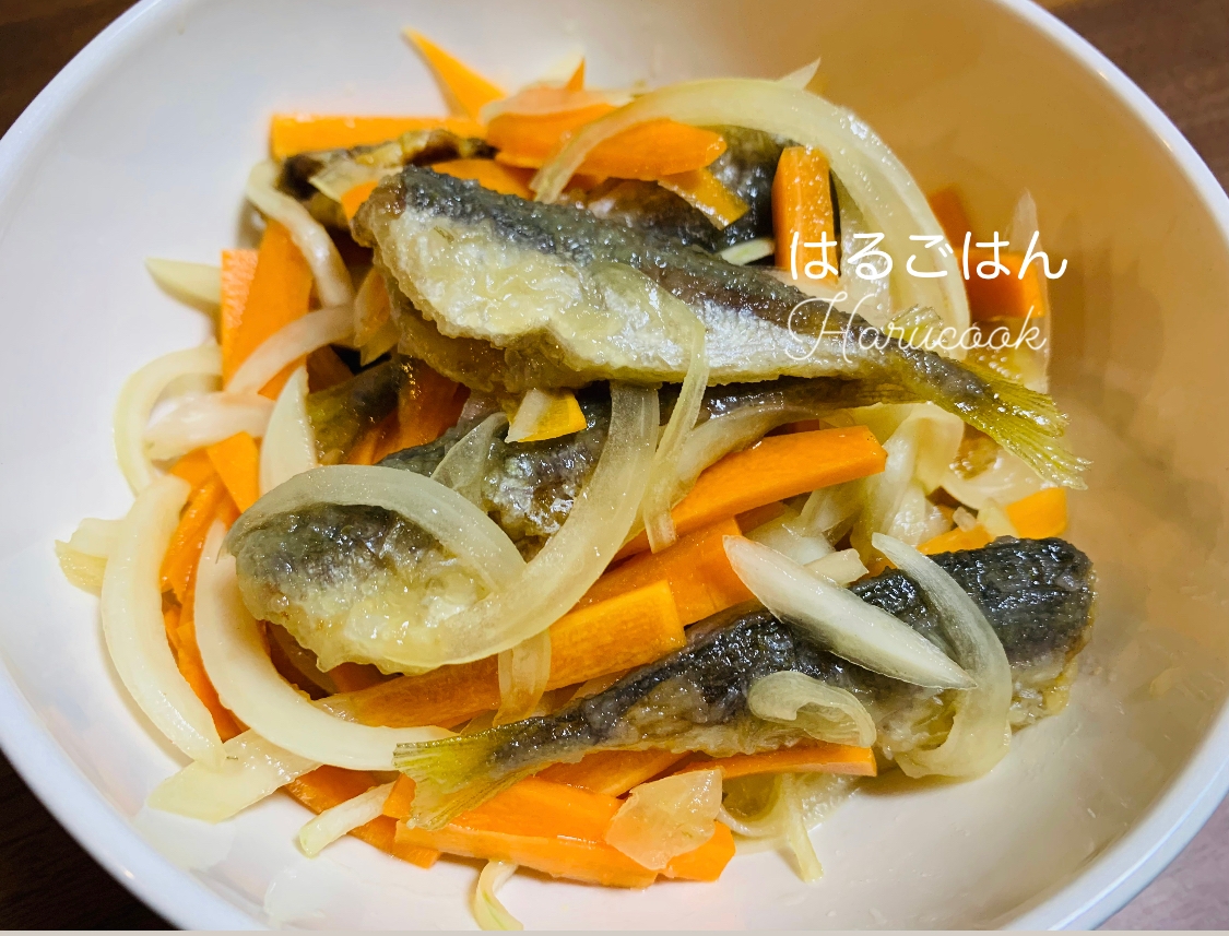 小アジの南蛮漬け レシピ 作り方 By はるごはん 楽天レシピ 小アジの南蛮漬け レシピ 作り方 By はるごはん 楽天レシピ