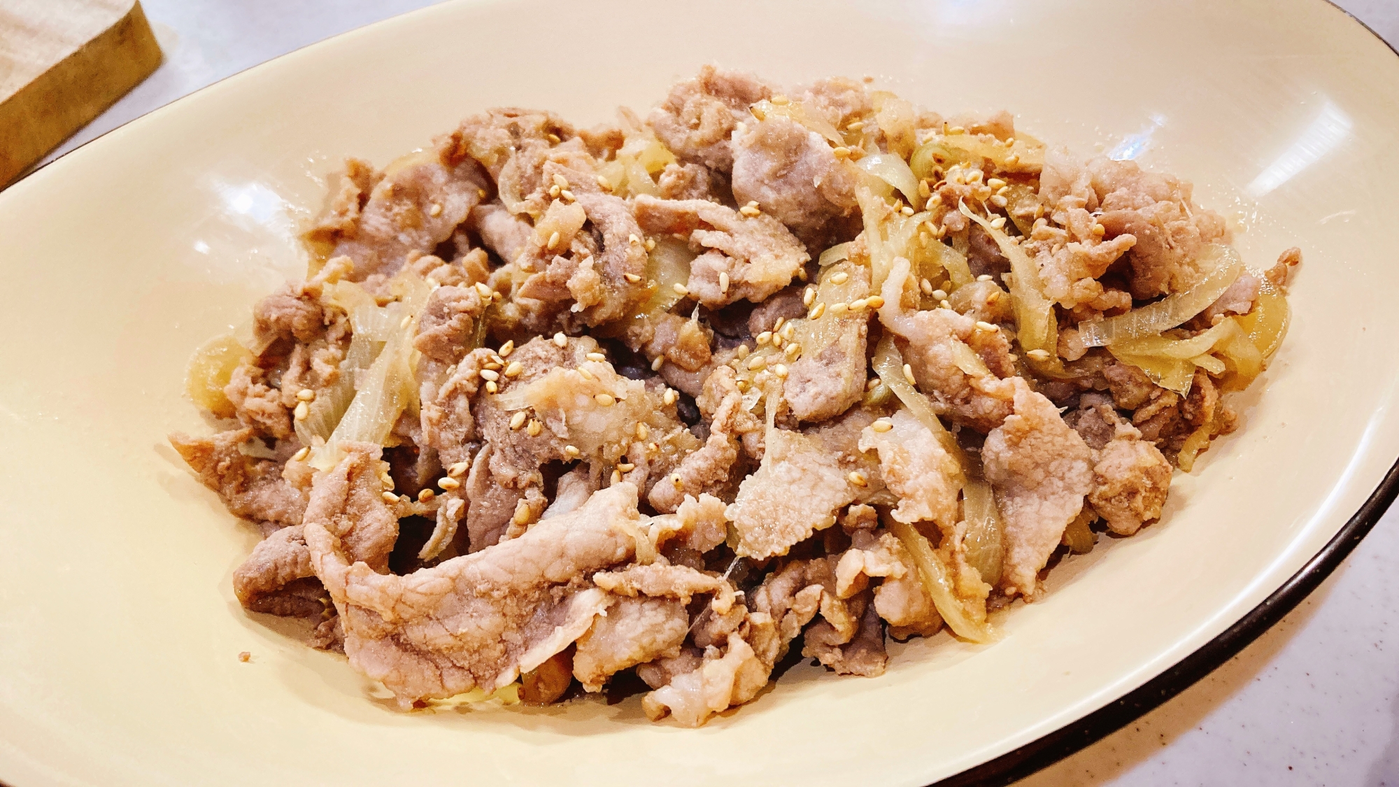 豚こま肉で柔らか生姜焼き レシピ 作り方 By 松茸ご飯 楽天レシピ