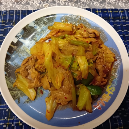 豚ロースで作る茄子＆ピーマンの中華炒め