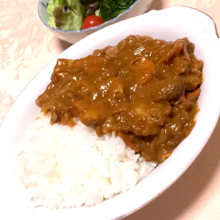 りんご入り！カレーライス