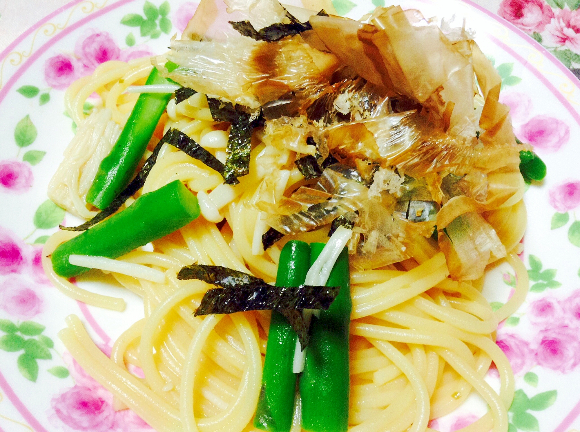 ツーンと❤︎柚子胡椒香る♪和風パスタ