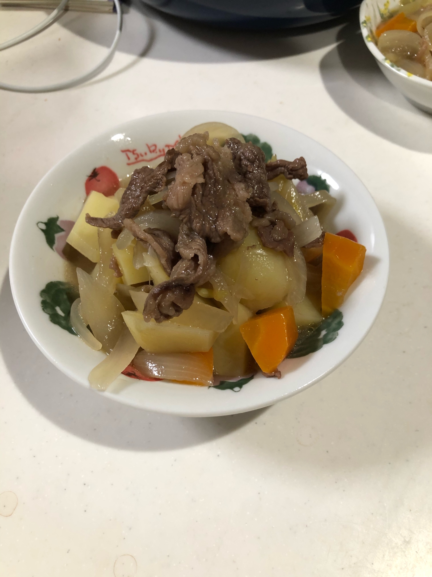 汁まで飲んじゃううまい肉じゃが レシピ 作り方 By ゆきレシピ 楽天レシピ