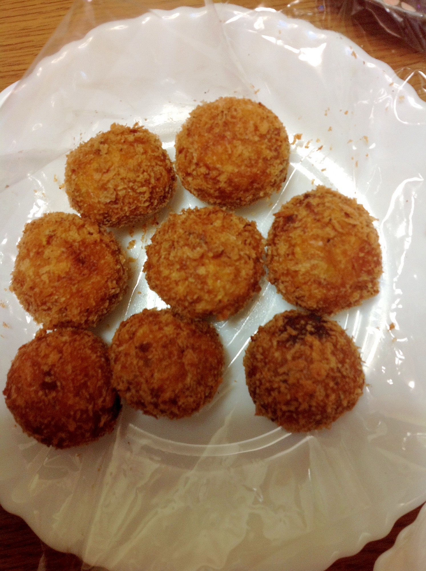 かぼちゃのミニコロッケ オレンジ風味