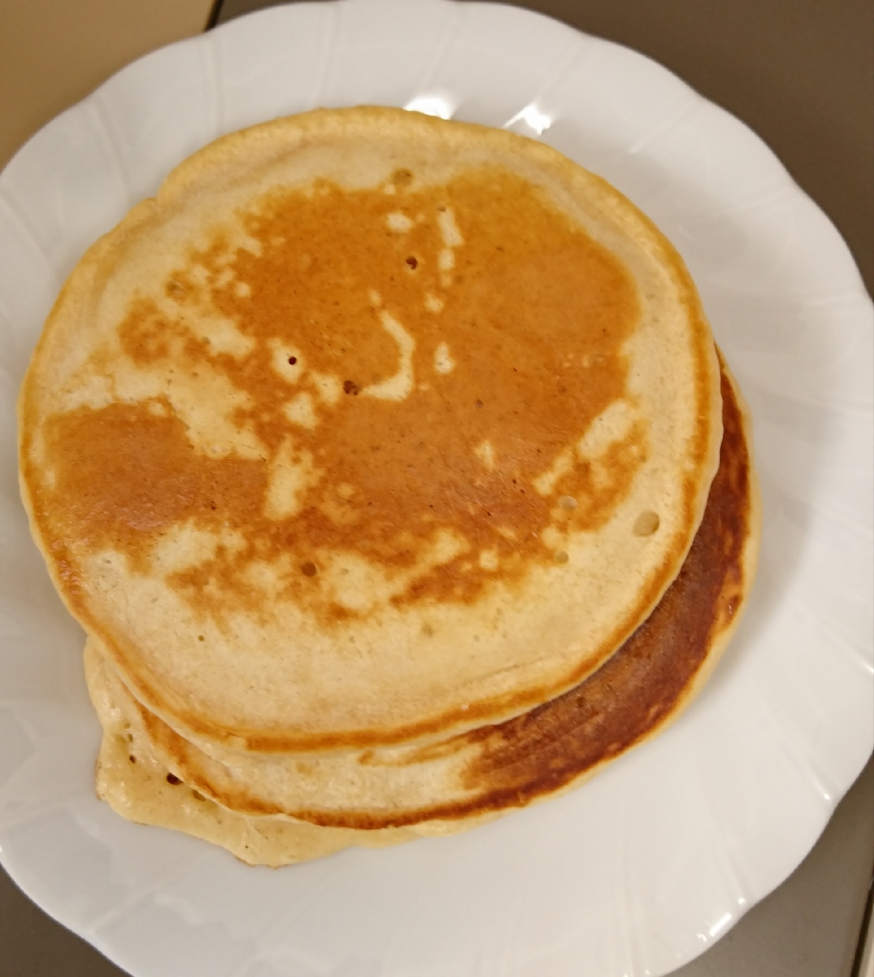 きなこ入りホットケーキ